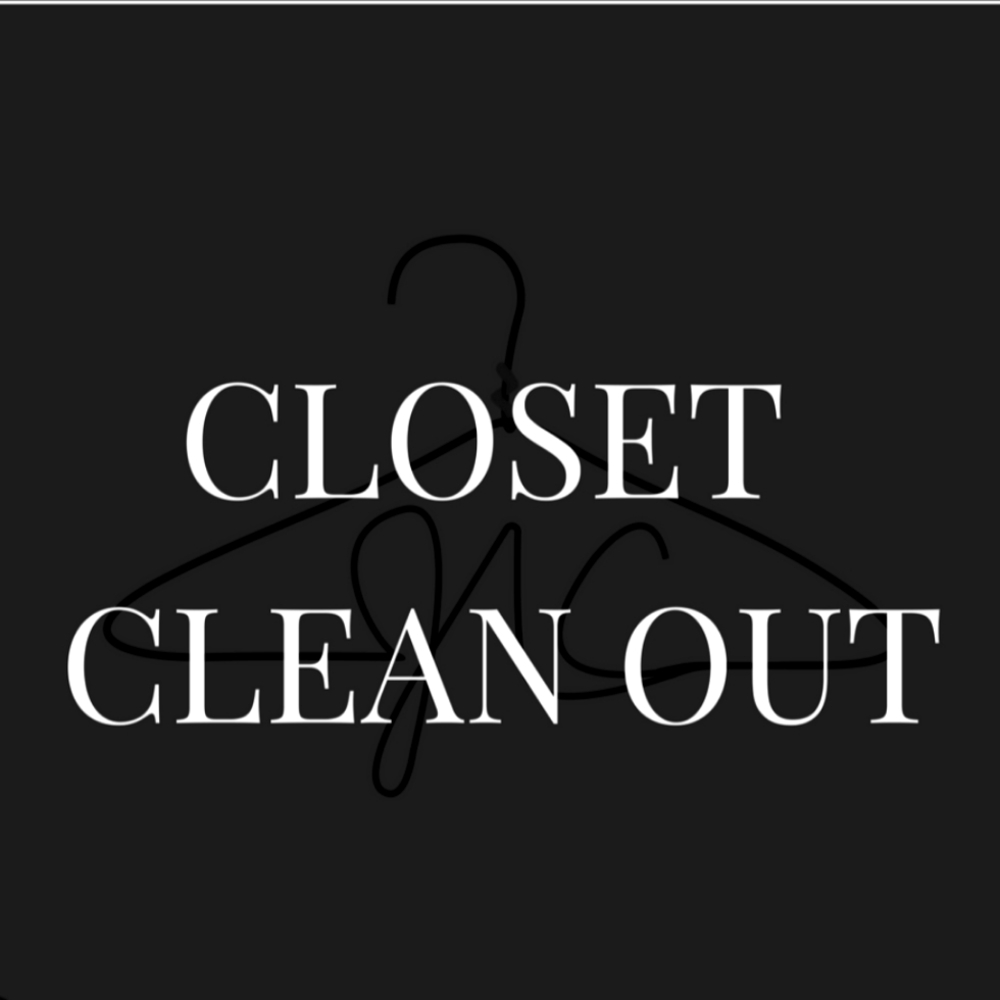 Closet clean out